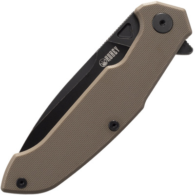 KUBEY Victory Liner Lock Flipper Kés Tan G10 Markolat KU219C - KNIFESTOCK