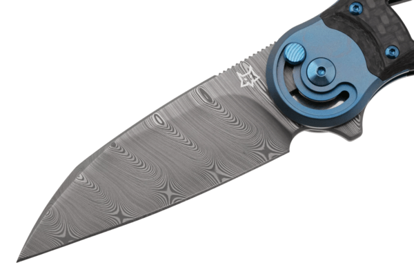 Fox-Knives Metamorphosis Folding Kinfe Steel Damascus Super Dense Twist Bld FX-556-B1 - KNIFESTOCK