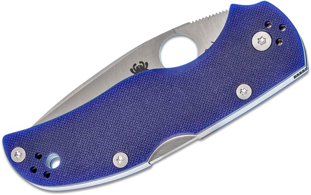 Spyderco Native 5 G-10 Dark Blue CPM S110V C41GPDBL5 - KNIFESTOCK