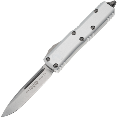 Microtech UTX-85 S/E STONEWASH STANDARD CLEAR 231-10CR - KNIFESTOCK