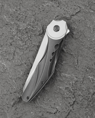 Bestech GRZEGORZ GRABARSKI&amp; TNT M390 Black Stonewash BT2412A - KNIFESTOCK