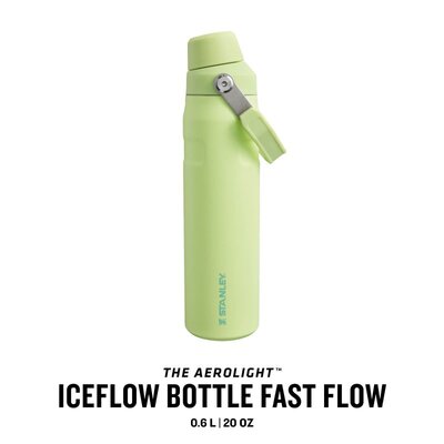 STANLEY The Aerolight™ IceFlow™ Water Bottle Fast Flow 0.6L / 20oz Citron 10-12515-006 - KNIFESTOCK