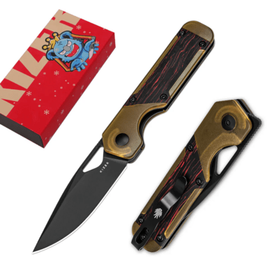 Kizer Liner Lock Mini Militaw Jonathan Styles Nitro V G10+PEI V3634SA1 - KNIFESTOCK