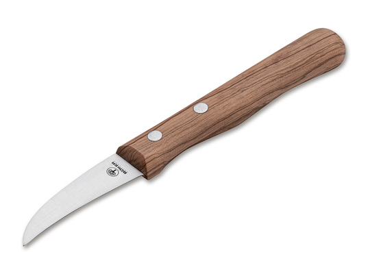 BÖKER CLASSIC SCHÄLMESSER OLIVE lúpací nôž 5,4cm (03BO110) drevo - KNIFESTOCK