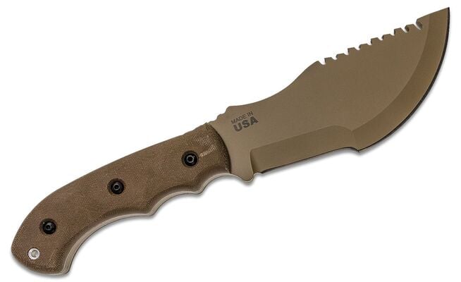 Tops Knives Tom Brown Tracker Tan TPTBT01TAN - KNIFESTOCK