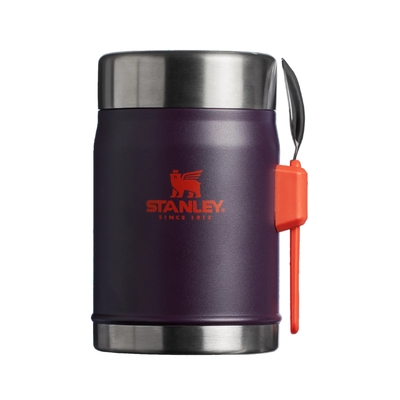 STANLEY The Legendary Food Jar + Spork .4L / 14oz Plum (New) 10-09382-107 - KNIFESTOCK