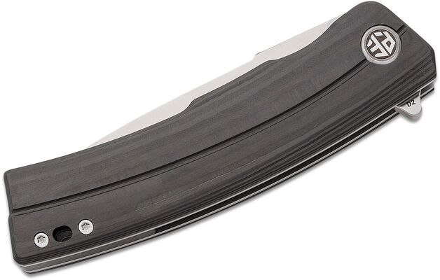 Petrified Fish PFP02 Magazine Satin D2 Carbon Fiber PFP02CS - KNIFESTOCK