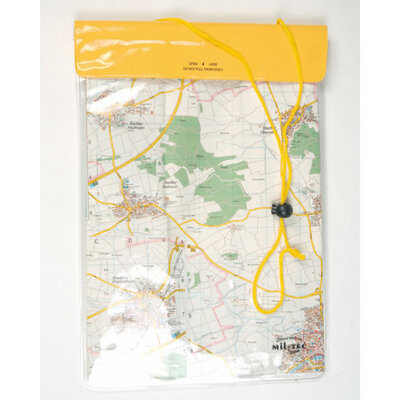 Mil-Tec PORTEFEUILLE ÉTANCHE À COU 260x350 jaune 15821215 - KNIFESTOCK