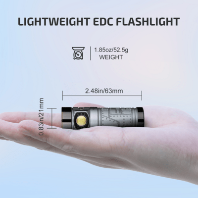 Olight Baton 4 Rechargeable Flashlight (Fighter Pilot Edition) - KNIFESTOCK