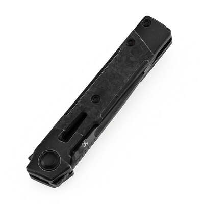 Kansept Kitpu Mirror DLC CPM20CV, Blackwash Ti, Shred CF - KNIFESTOCK