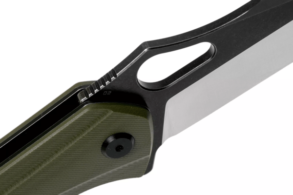 Bestech OPERATOR D2, Satin+Black, Green G10 BG36C - KNIFESTOCK