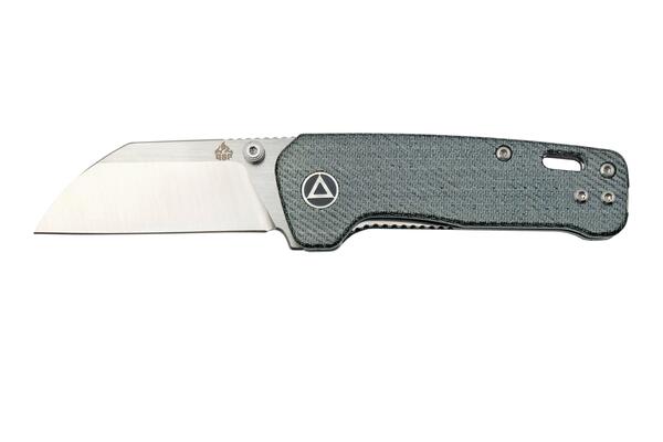 QSP Knife Penguin Mini 14C28N, Micarta, denim blue QS130XS-B - KNIFESTOCK