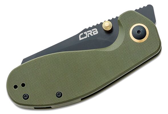 CJRB Maileah G10 AR-RPM9(black PVD coated) Green J1918L-BGN - KNIFESTOCK