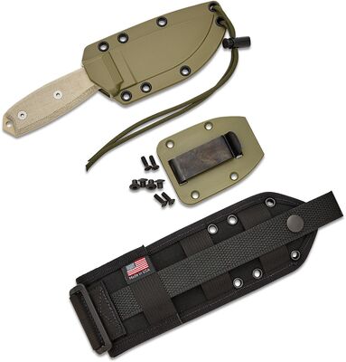 ESEE-3 Plain Edge ESEE-3P-MB-DT - KNIFESTOCK