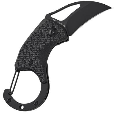 CJRB Anansi Schwarz, G10 - J1964-BBK - KNIFESTOCK