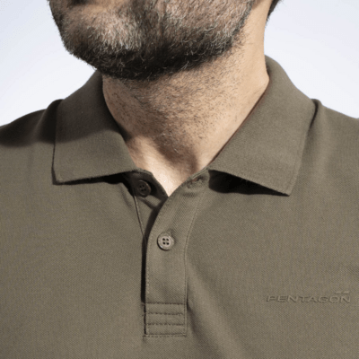 Pentagon Moth Piquet Polo Shirt K09047-06E-RAL7013-XL - KNIFESTOCK