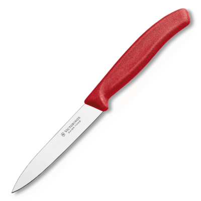 Victorinox nůž na zeleninu 10cm červený 6.7701 - KNIFESTOCK