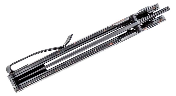 CIVIVI Imperium Black Stonewash CF/Koper C2106C - KNIFESTOCK