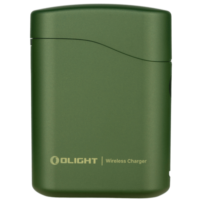 Olight Baton 4 Premium Edition Flashlight with Wireless Charging Case (OD Green, 1300 Lumens) - KNIFESTOCK