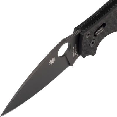 Spyderco Manix 2 G-10 Black Black Blade C101GPBBK2 - KNIFESTOCK