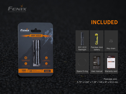 Fenix E01 V2.0 - KNIFESTOCK