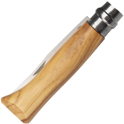 Opinel vri n ° 08 Inox Olive 002020 - KNIFESTOCK