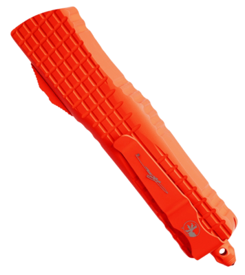 Microtech COMBAT TROODON D/E STANDARD FRAG CERAKOTE ORANGE SIGNATURE SERIES - KNIFESTOCK