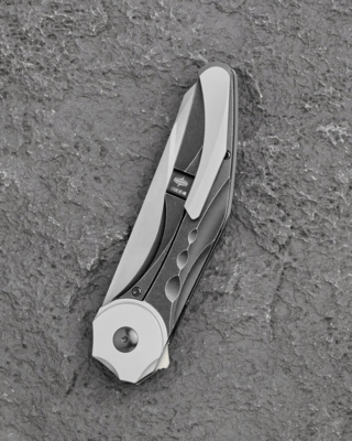 Bestech GRZEGORZ GRABARSKI&amp; TNT M390 Black Stonewash BT2412A - KNIFESTOCK