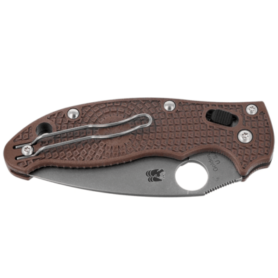 Spyderco Manix 2 Lightweight Brown CPM 15V SPRINT C101PBN15V2 - KNIFESTOCK