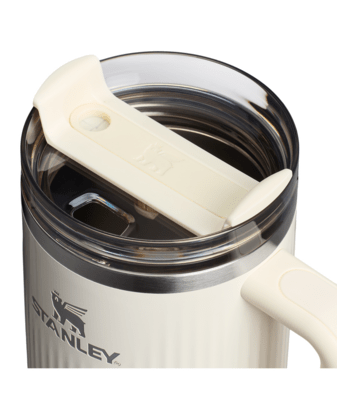 Stanley  The Quencher/Cup H2.0 Fluted Tumbler 1180 ml/40oz Cream Gloss  - KNIFESTOCK