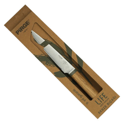 Dellinger Serrated Paring Knife 120 mm Pirge LIFE® - KNIFESTOCK