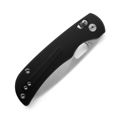 Miguron Moyarl 14c28n blade,Cross-bar lock Micarta handle, MGR-806AWBK - KNIFESTOCK