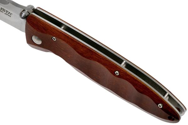 Mcusta Classic Wave VG-10 blade Ironwood handle MC-18V - KNIFESTOCK