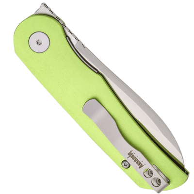 Petrified Fish PFE16 El Camino Satin N690 Hard anodizing Green Aluminium PFE16GRAS - KNIFESTOCK