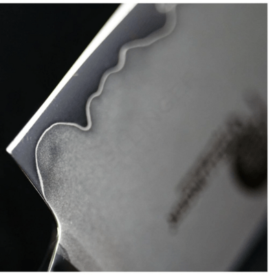 Dellinger Santoku Knife Okami 3 layers AUS10 18 mm - KNIFESTOCK