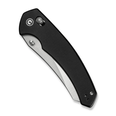 Sixgill Black G10 HandleSatin Finished Nitro-V BladeCrossbar Lock - KNIFESTOCK