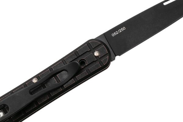 Fox Knives VULPIS Multiknife, M390 PVD stonewashed, copper PVD handle FX-VPGP130 COB - KNIFESTOCK