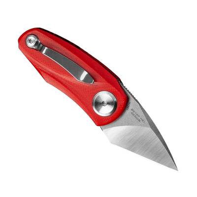 BESTECH TULIP 14C28N, Satin+Stonewash, Red G10 BG38b - KNIFESTOCK