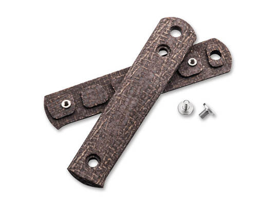 Böker Manufaktur Solingen BFF Packlite Handle Scales Jute Micarta Bison Smooth 190686 - KNIFESTOCK