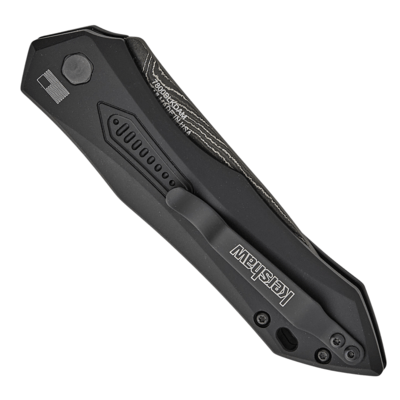 Kershaw AUTO LAUNCH 6 - ALUM NOIR/DAM K-7800BLKDAM - KNIFESTOCK