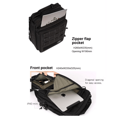 Magforce Breeze Laptop Case Black #6606B - KNIFESTOCK