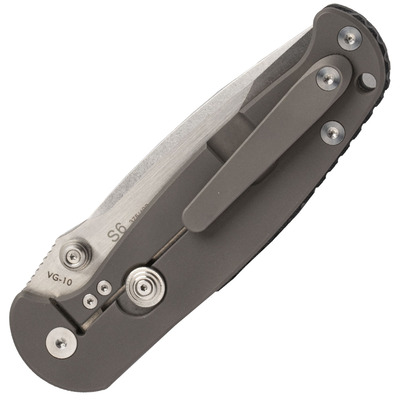 Real Steel S6 Stonewashed 9432 - KNIFESTOCK