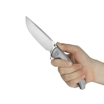 KB Zazoo Beadblast M390 Sandblast Ti KB389A - KNIFESTOCK