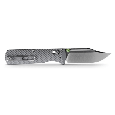 Vosteed Vombat M390 Satin Aluminum Gray A4101 - KNIFESTOCK