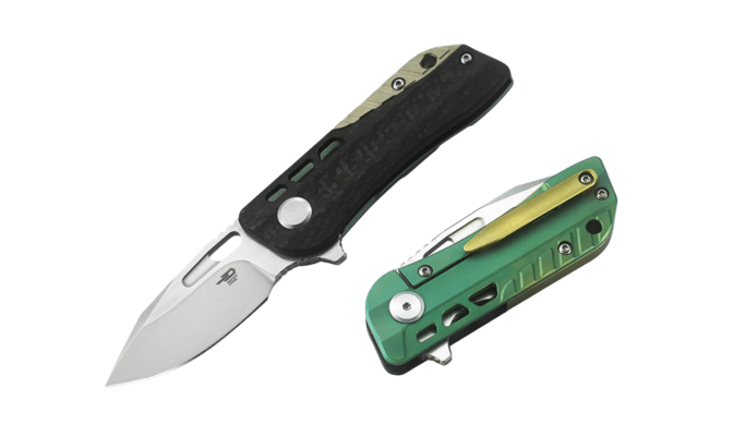 Bestech Engine (Droppoint) CPM-S35VN Green  BT1805C - KNIFESTOCK