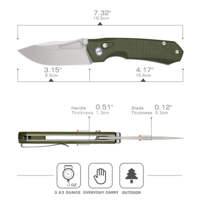 REMETTE  Rhino MC319G Rhino MC319G - KNIFESTOCK