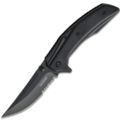 Kershaw OUTRIGHT BLK SERRATED - KNIFESTOCK