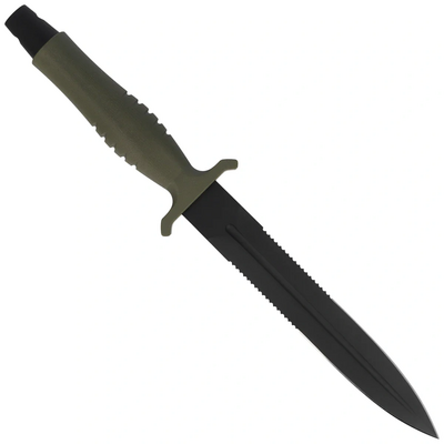 Fox Knives VELENO Double edged N690Co blade with OD green G10 handle FX-596 G10 OD AF - KNIFESTOCK