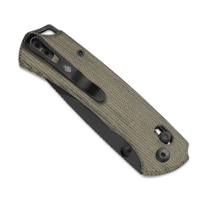 Kizer T1 CD Nitro-V,Black Stonewash,Norplex UltreX™ Micarta - KNIFESTOCK