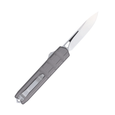 CobraTec Large Enforcer Grey Drop Not Serrated 06CT045 - KNIFESTOCK